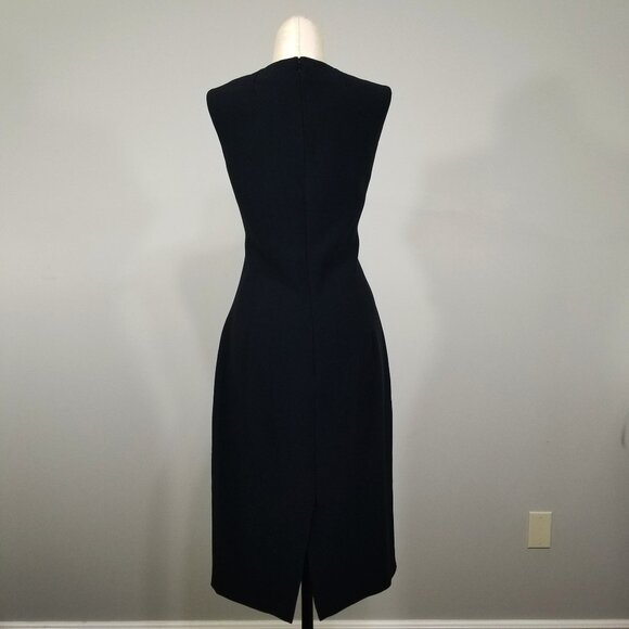 Alexader McQueen Black Sleeveless Dress - Picture 4 of 12